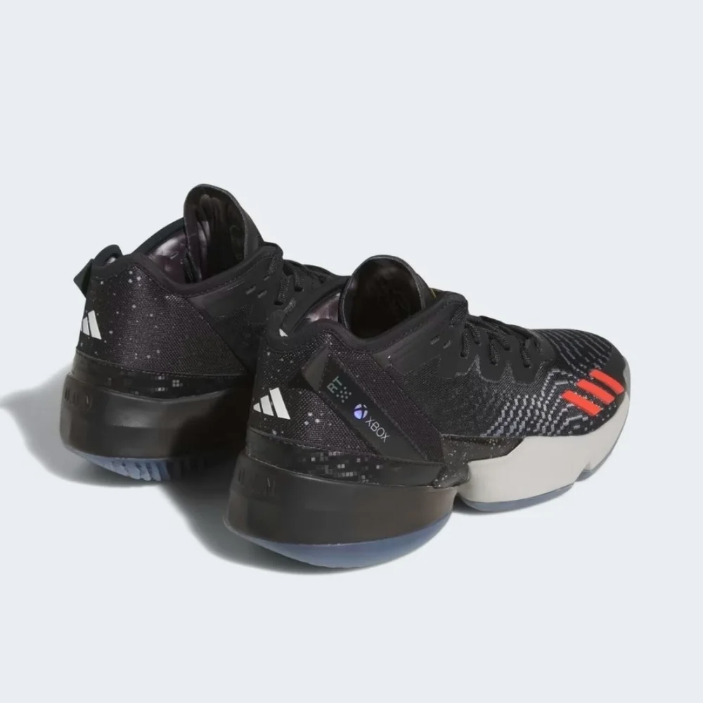 Adidas Boys D.O.N. Issue 4 HQ3451 Black Basketball Shoes Size 6.5 XBOX Special E